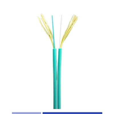 주문 실내 광섬유 케이블 ZipCord 듀플렉스 OM3 50/125um LSZH 재킷 2.0mm 가벼운 온라인 제품