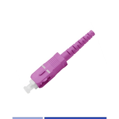 주문 OM4 멀티모드 광섬유 커넥터 SC UPC 2.0mm 심플렉스 광섬유 커넥터 온라인 제품