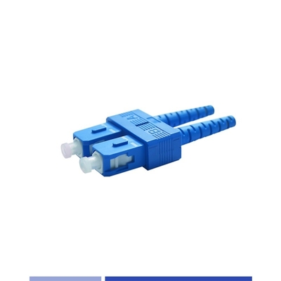 주문 싱글모드 광섬유 커넥터 듀플렉스 2.0mm SC UPC 광섬유 커넥터 온라인 제품