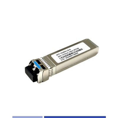 주문 25G SFP28 광적 송신기 모듈 SMF 듀플렉스 LC 1310nm 단일 모드 송신기 온라인 제품
