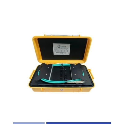 주문 섬유 OTDR 발사 케이블 박스 멀티모드 OM3 SC/UPC-LC/UPC 150M 섬유 발사 박스 온라인 제품