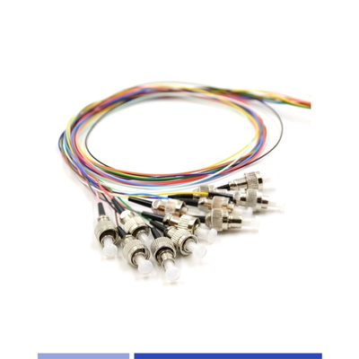 주문 12섬유 광섬유 삐그테일 ST UPC 싱글모드 OS2 LSZH 3m FTTH 솔루션 온라인 제품