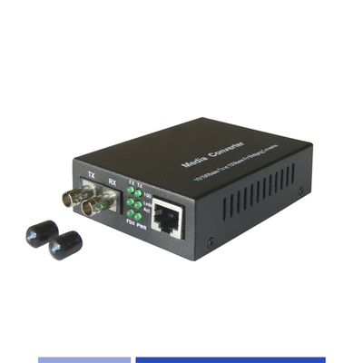 주문 광섬유 미디어 변환기 10/100Mbps 싱글 모드 SMF 1310nm 듀얼 ST 20KM 온라인 제품