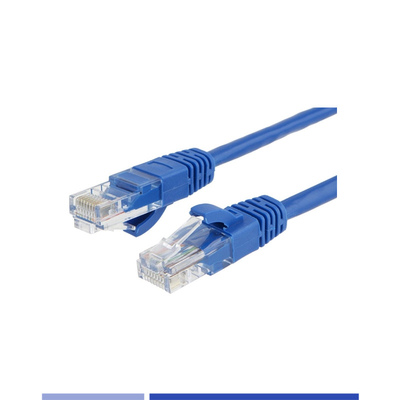 주문 UTP 24AWG Cat6 스트랜드 패치 코드 PVC 1m 구리 패치 코드 블루 온라인 제품