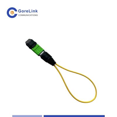 주문 12 QSFP 테스트를 위한 섬유 MPO/APC 단일 모드 섬유 루프백 모듈 온라인 제품