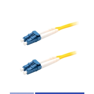 싱글모드 LC UPC 패치 코드 듀플렉스 LSZH 3m 광섬유 패치 코드