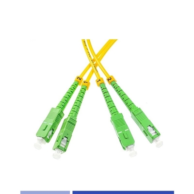 광섬유 패치 케이블, SC/APC-SC/APC, 싱글모드, 듀플렉스, LSZH, 3m, 2.0mm