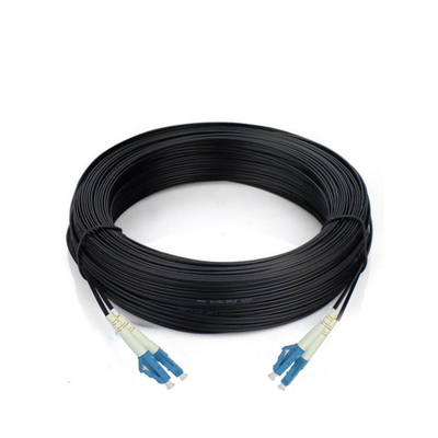 가벼운 드롭 케이블 패치 코드 LC UPC 듀플렉스 싱글 모드 G657A1 LSZH 3m