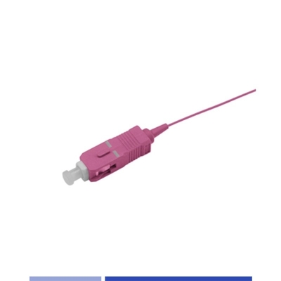 부식 방지 SC UPC 멀티모드 OM4 SC 피그테일 125um LSZH 1m 피그테일
