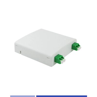 2 코어 어댑터 광섬유 표면 상자 LC/SC에 적합 2 포트 실내 FTTH 상자
