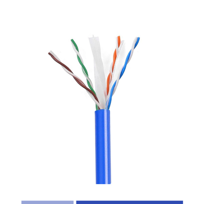23AWG 고체 구리 UTP Cat6A 케이블 4 쌍 LSZH 재킷 UTP 네트워크 케이블